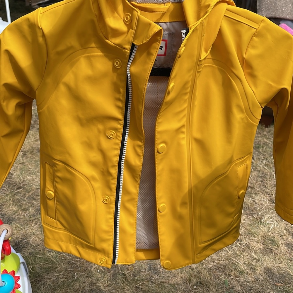 Hunter Original Yellow Raincoat 3-4T